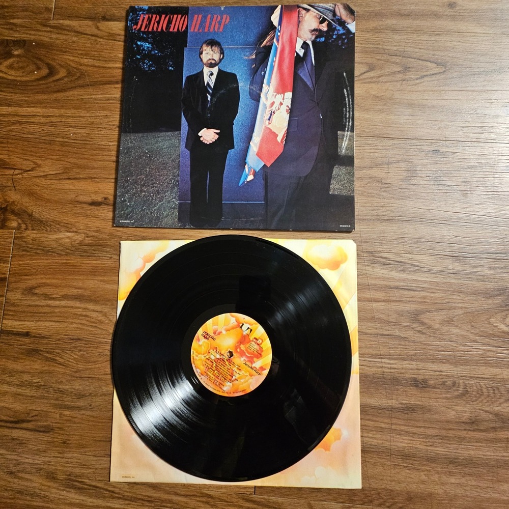 Jericho‎ Harp – Self Titled 1977 UA-LA812-G PROMO Vinyl LP Album 12" VG EX/EX